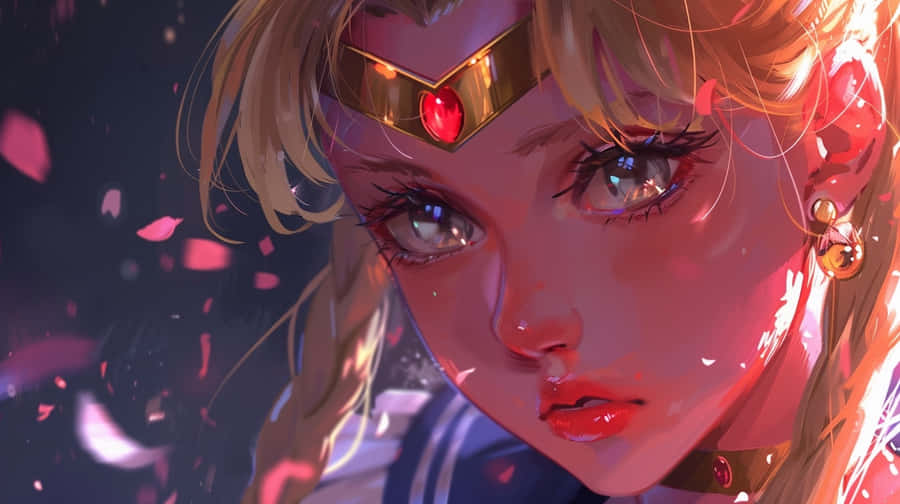 Sailor Moon Crystal Power Illustration Wallpaper