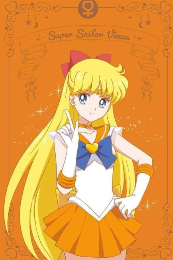 Sailor Venus Is Ready To Fight Wallpaper