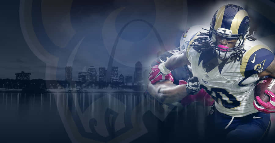 Saint Louis Rams Football Player Action Wallpaper