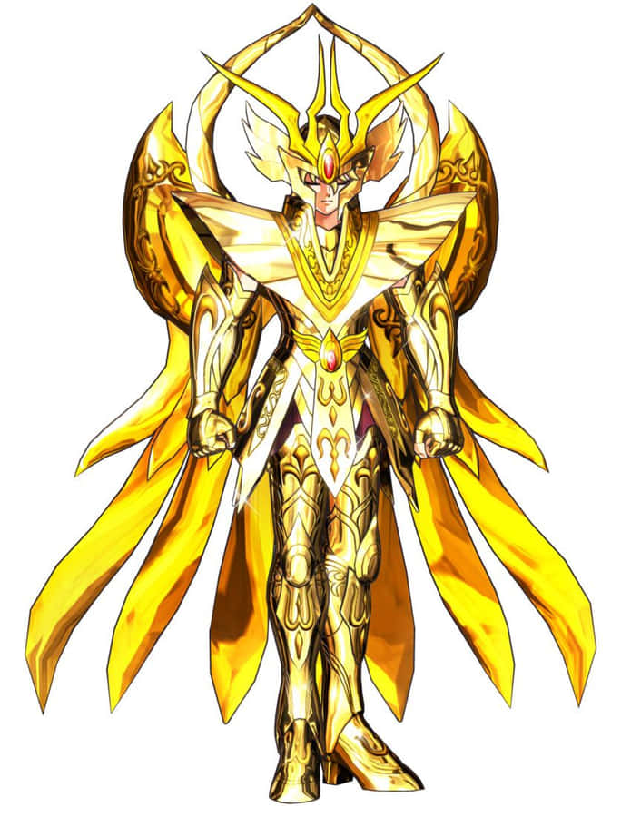Saint Seiya Virgo Shaka Golden Armor Wallpaper
