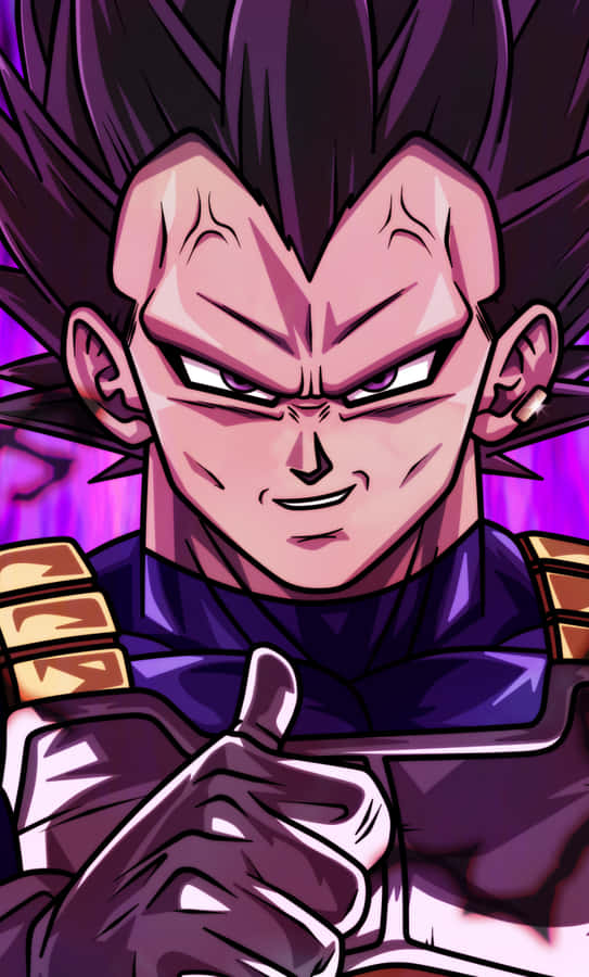 Saiyan Warrior Thumbs Up Wallpaper