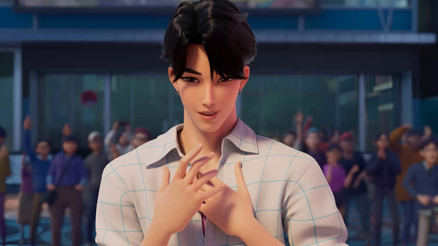 Saja Boys Animated Character Wallpaper