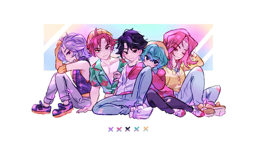 Saja Boys Group Art Wallpaper