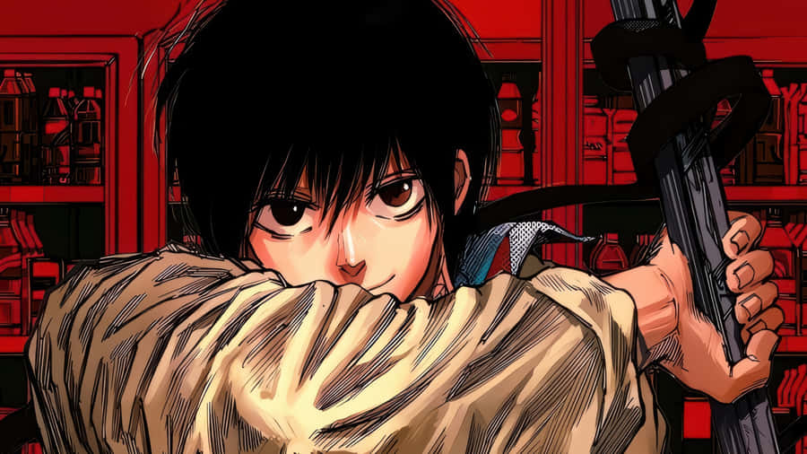 Sakamoto Days Action Packed Scene Wallpaper