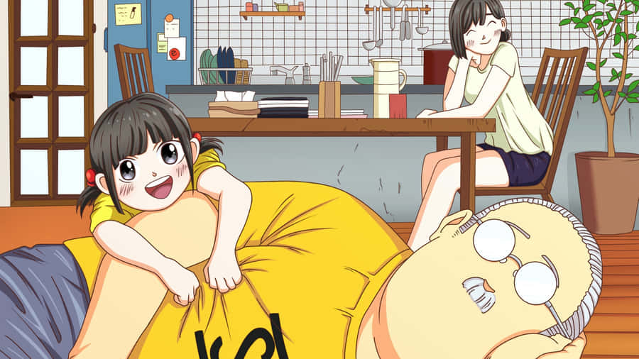 Sakamoto Days Family Moments Wallpaper