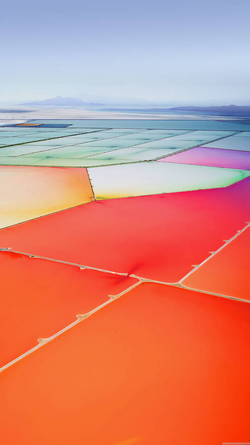 Salt Lakes As Official Ipad Screen Wallpaper