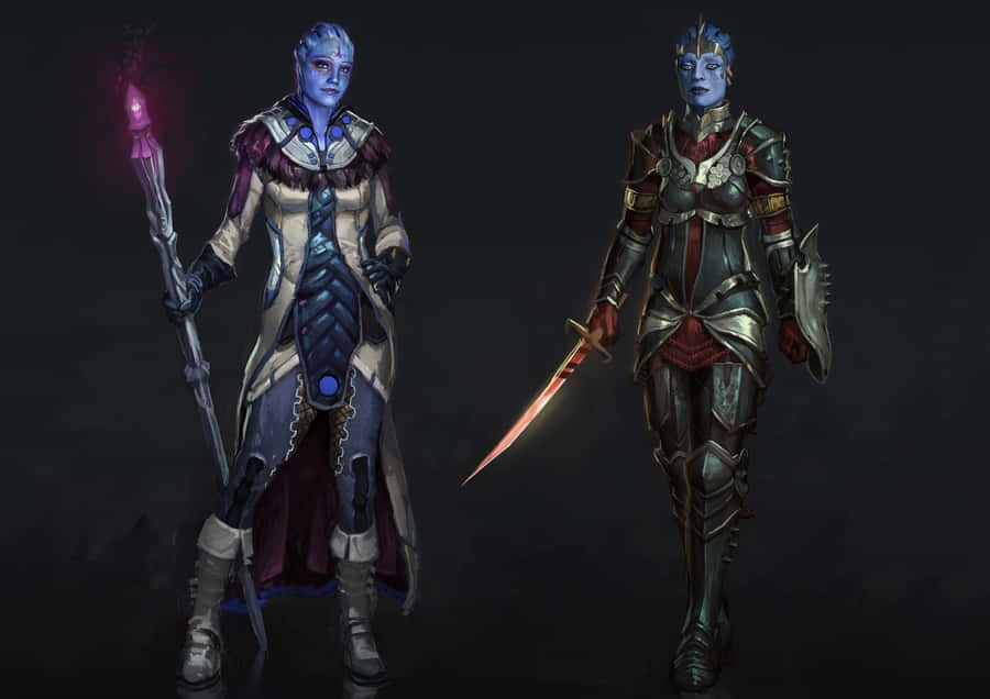 Samara - Asari Justicar From Mass Effect Wallpaper