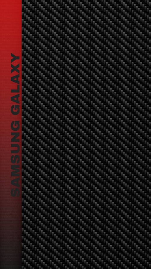 Samsung Galaxy Carbon Fiber Pattern Wallpaper