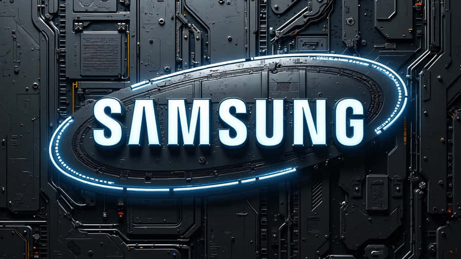 Samsung Tv Logo Design Wallpaper