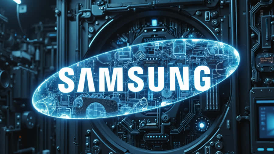Samsung Tv Logo Design Wallpaper