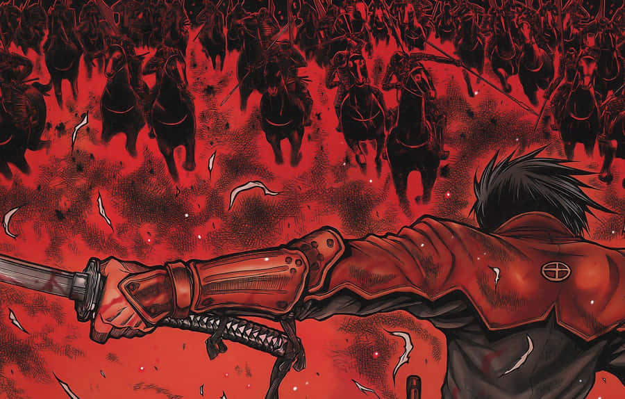 Samurai Anime Drifters Shimazu Toyohisa Wallpaper