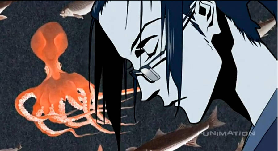 Samurai Champloo's Jin Battles With An Octopus Wallpaper