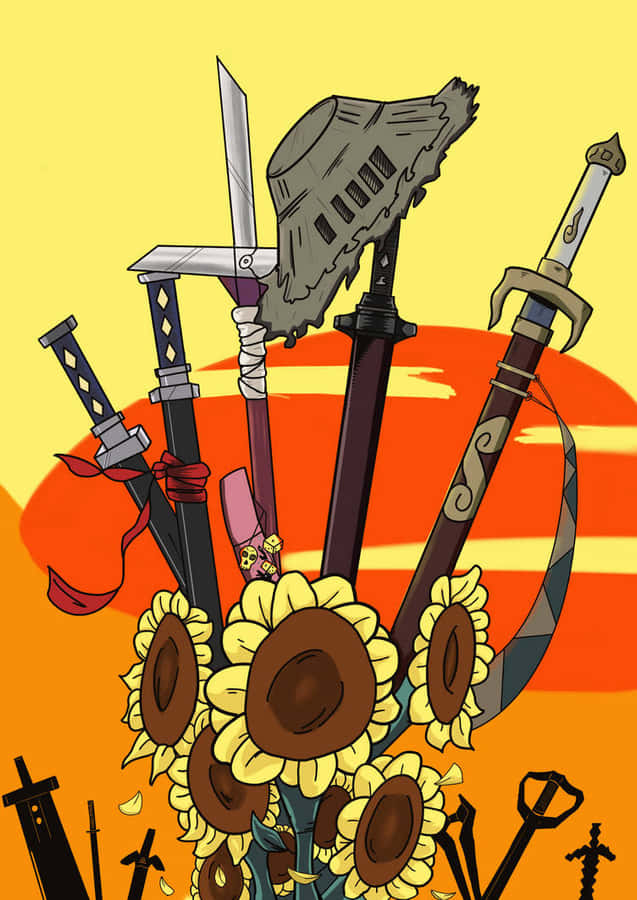 Samurai Champloo Swords Artwork Wallpaper