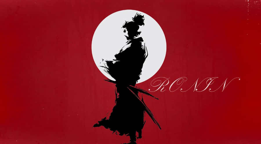 Samurai Warrior In A Mysterious Forest Wallpaper