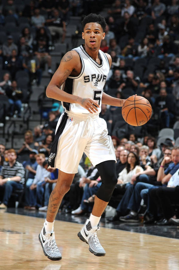 San Antonio Spurs Dejounte Murray Wallpaper