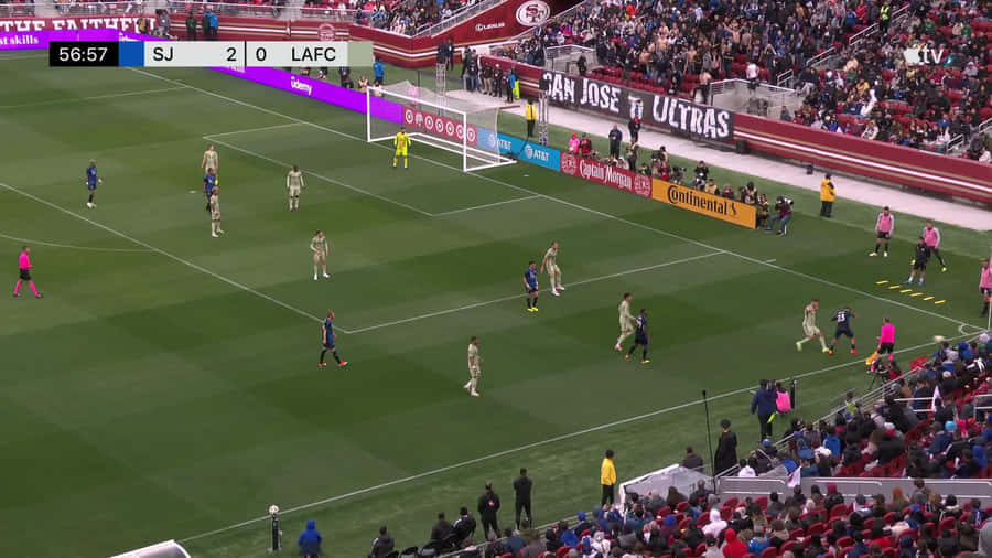 San Jose Ultras Soccer Match Wallpaper