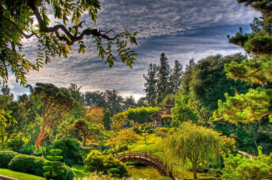 San Marino Beautiful Botanical Garden Wallpaper