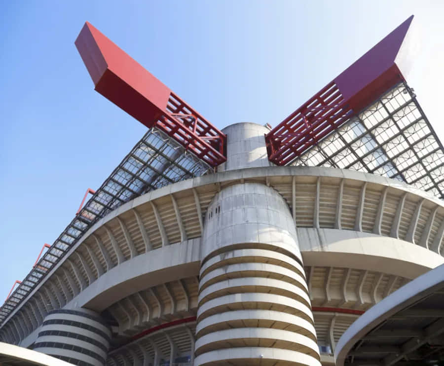 San Siro Stadium Architecture Wallpaper