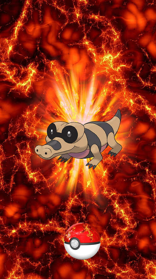 Sandile Surrounded By Fire Phone Wallpaper