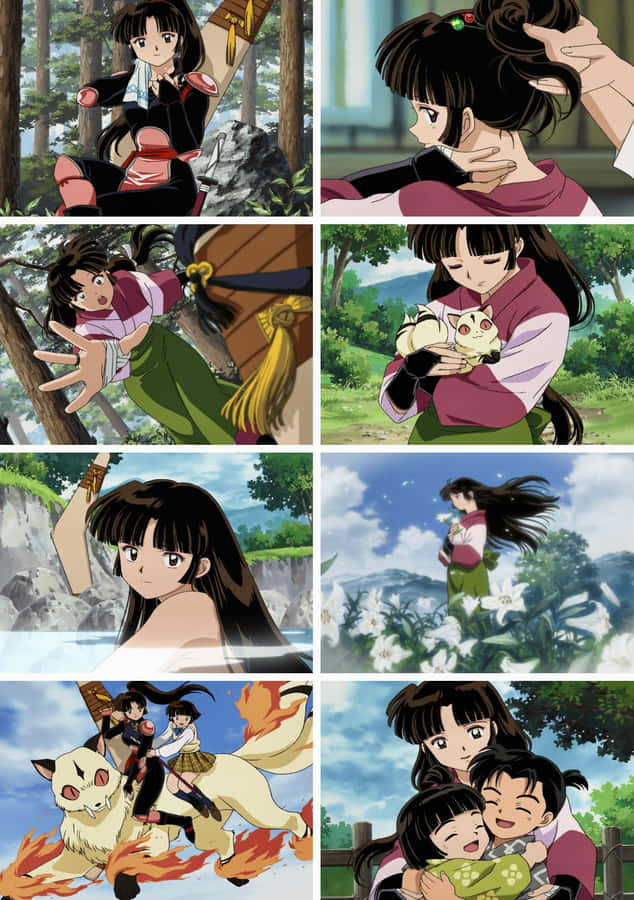 Sango, The Radiant Goddess Of Thunder And Lightning Wallpaper