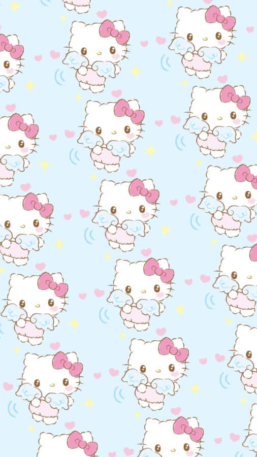 Sanrio Character Pattern Wallpaper Wallpaper