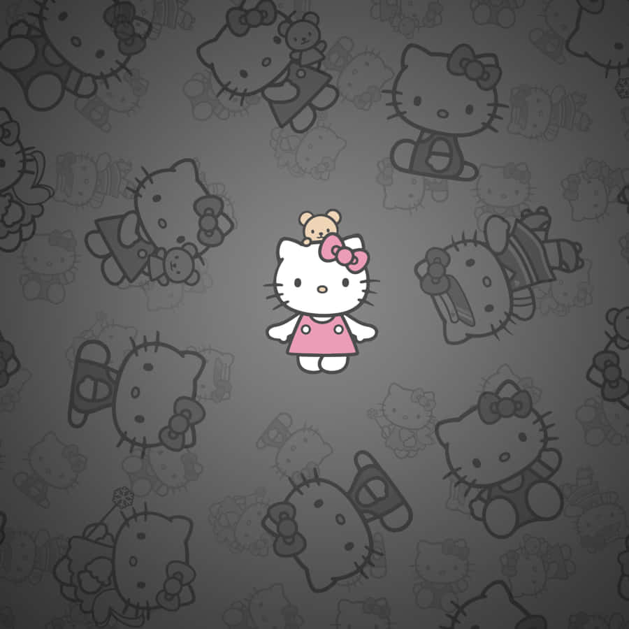 Sanrio Pfp Black And Pink Aesthetic Wallpaper