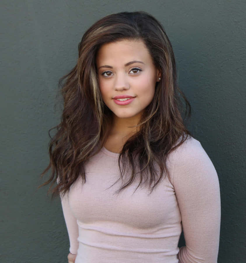 Sarah Jeffery Portrait Wallpaper