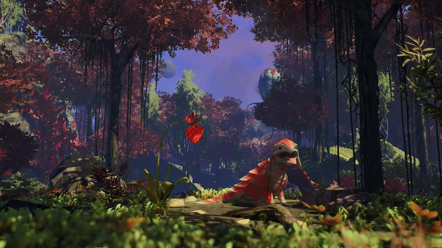 Satisfactory Creature Wallpaper