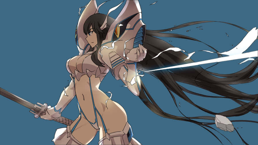 Satsuki Kiryuin From The Anime Series 'kill La Kill' Wallpaper