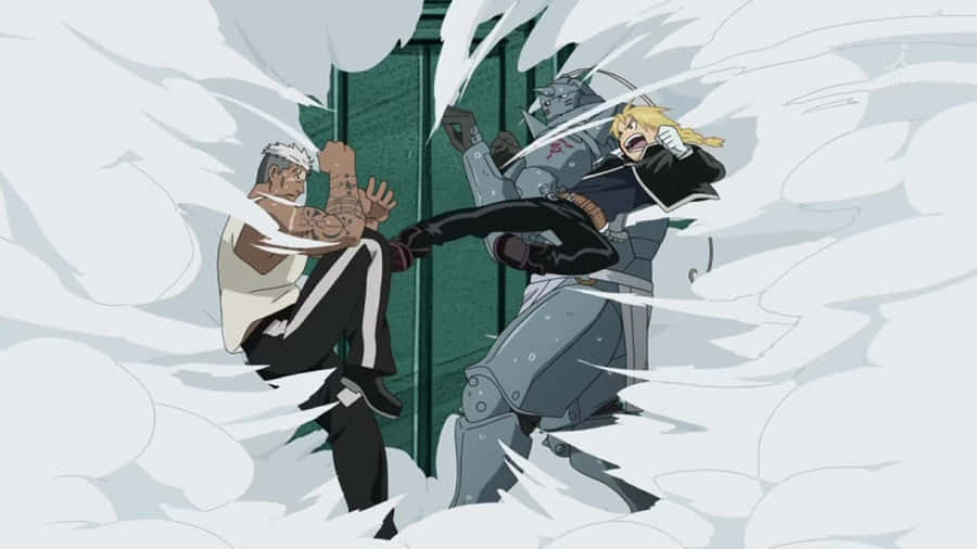 Scar - The Enigmatic Alchemist Hunter In Fullmetal Alchemist Wallpaper