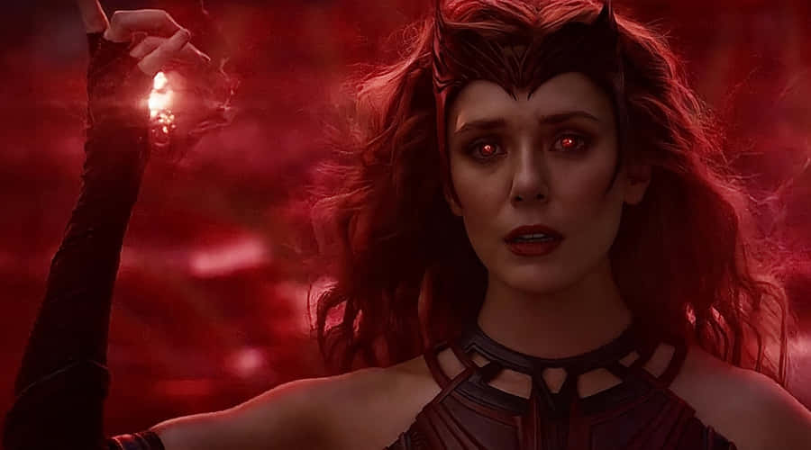 Scarlet Witch Power Manifestation Wallpaper