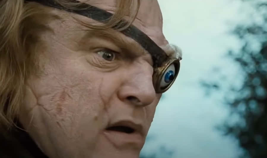 Scarred Wizardwith Magical Eye Wallpaper