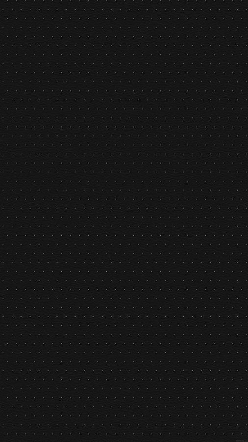 Scattered Dots Solid Black Iphone Wallpaper