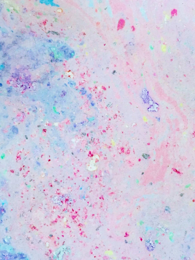 Scattered Paint Cute Tablet Wallpaper