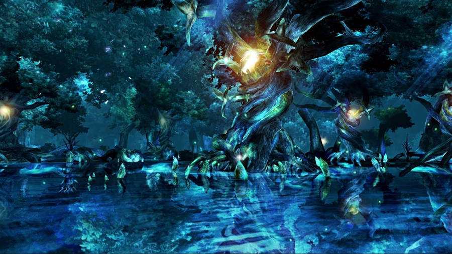 Scene From Final Fantasy X Wallpaper