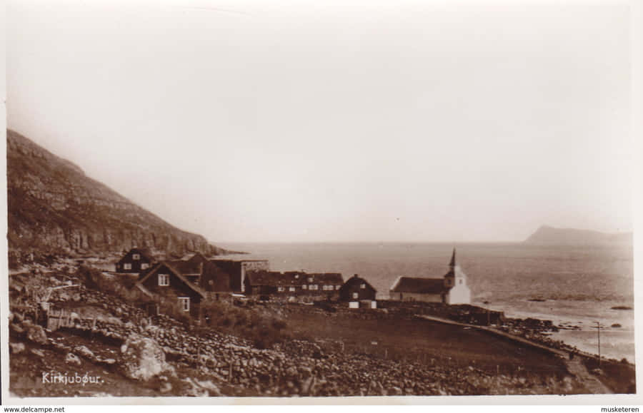 Scenic Aerial View Of Tórshavn, Capital Of Faroe Islands Wallpaper