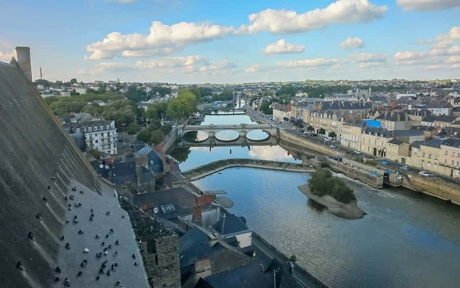 Scenic Landscape In Laval Wallpaper