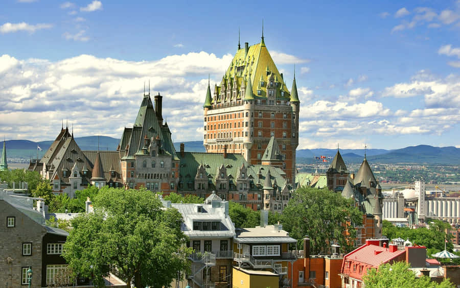 Scenic View Of Laval City Wallpaper