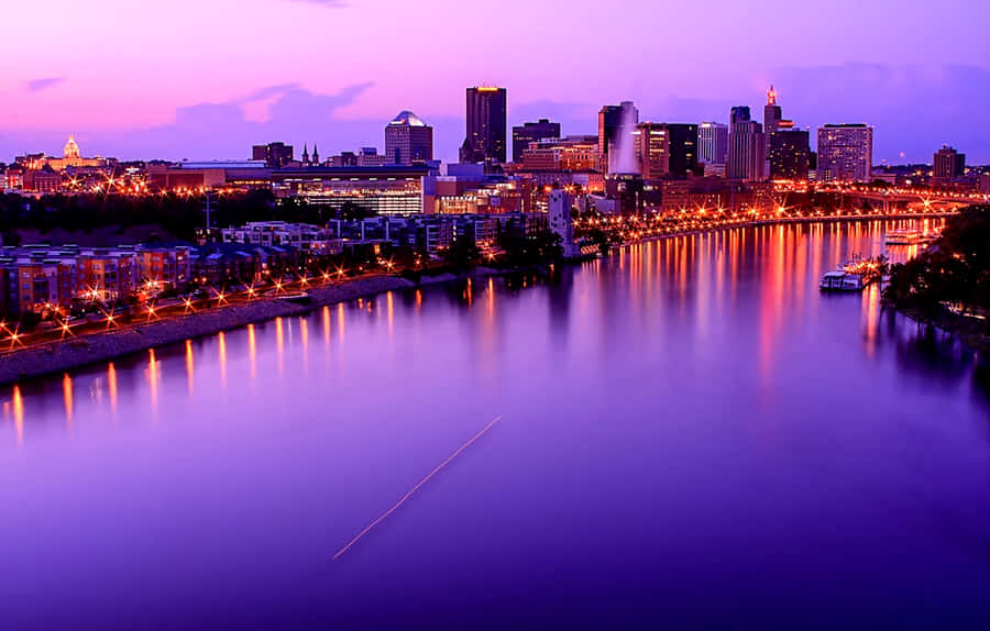 Scenic View Of Saint Paul, Minnesota Wallpaper