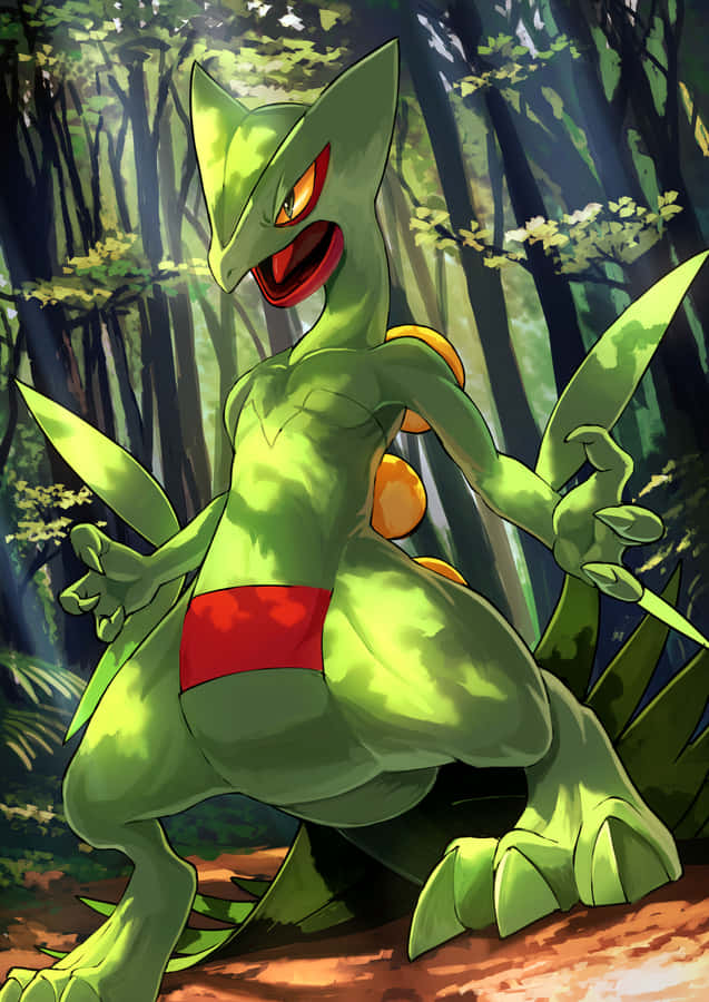 Sceptile Forest Guardian Wallpaper