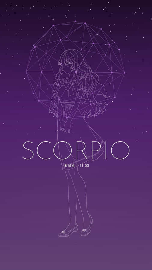 Scorpio Mystic Messenger Astrology Iphone Wallpaper