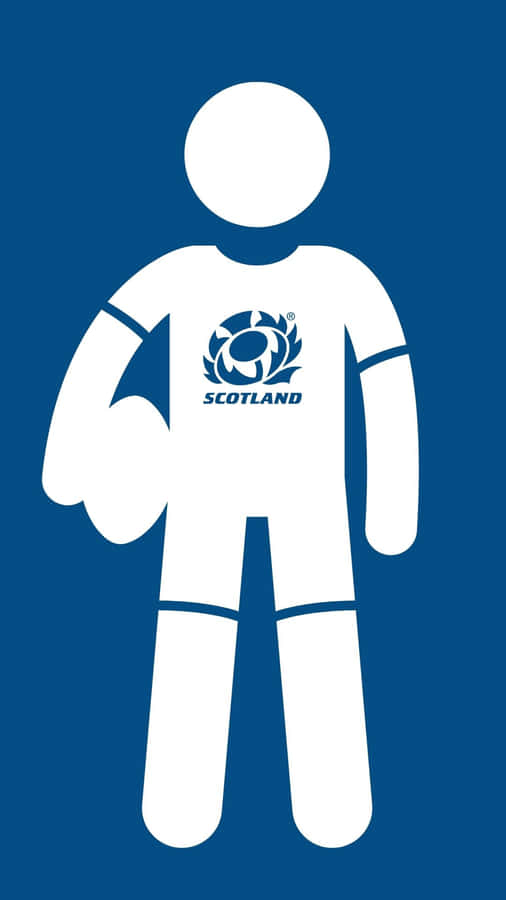 Scotland Rugby Team In Action Wallpaper