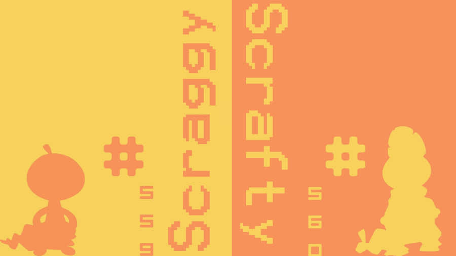 Scraggy And Scrafty Fan Art Wallpaper