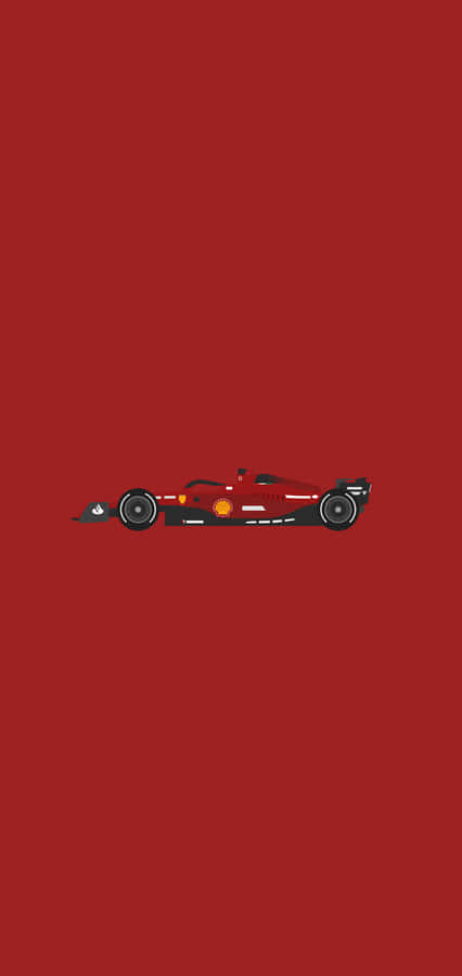 Scuderia Ferrari’s F1 Racecar Pushing Its Limits Wallpaper
