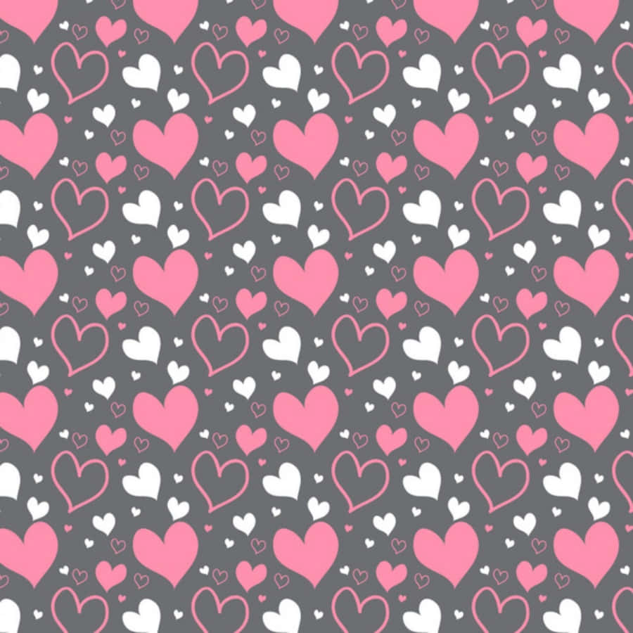 Seamless Heart Pattern Wallpaper Wallpaper