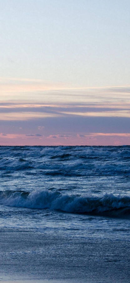 Seashore Iphone Amoled Wallpaper