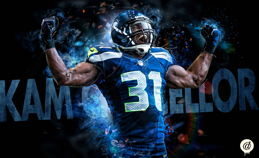 Seattle Seahawks 31 Kam Chancellor Wallpaper