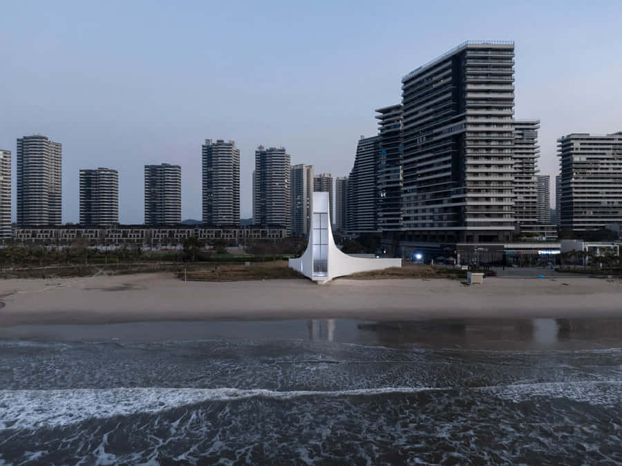 Secular Style Church In China Wallpaper