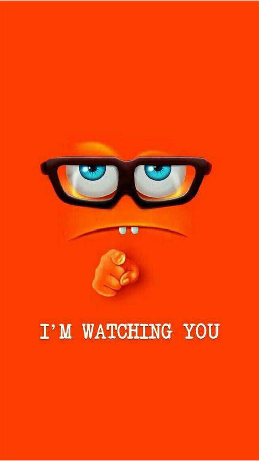 Secure Your Phone With An Orange Lock Screen. Wallpaper