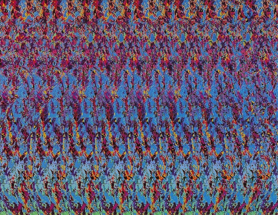 See The Hidden Image In This Magic Eye Illusion Wallpaper